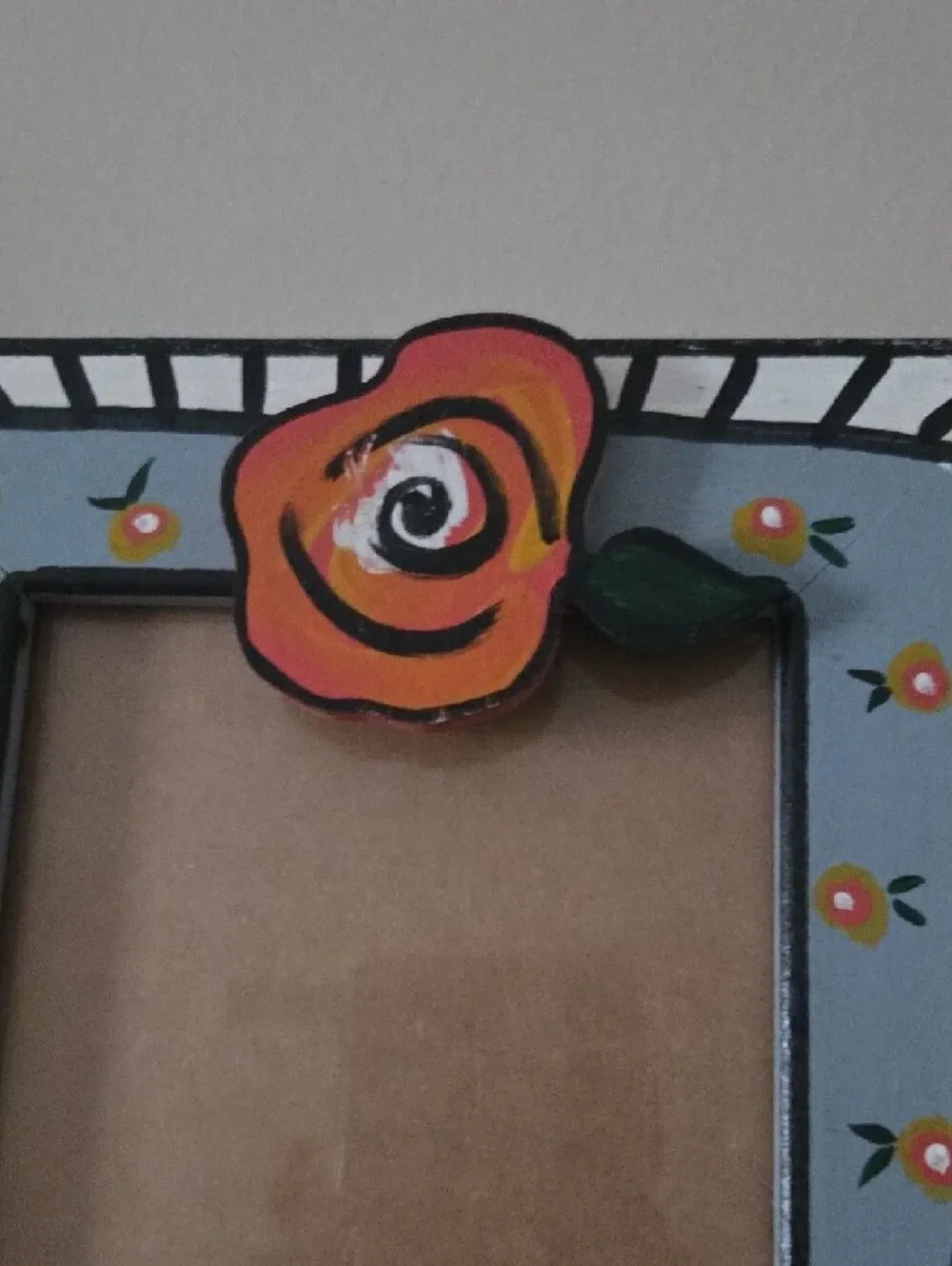 Anita Rosenberg Vintage Handpainted Photo Frame